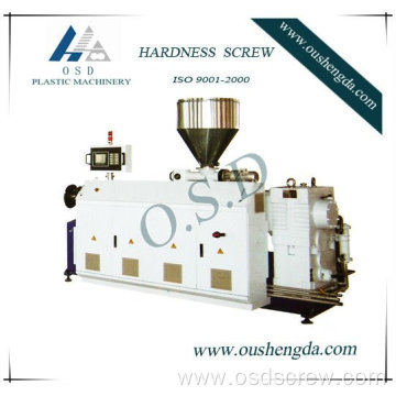 conical twin screw extruder